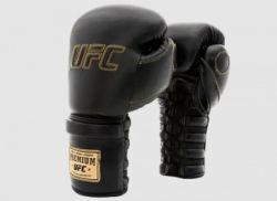 Премиальные тренировочные боксерские перчатки UFC (на шнуровке) Премиальные тренировочные боксерские перчатки UFC (на шнуровке)