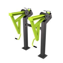 Уличный тренажер Тяга к поясу стоя с переменной нагрузкой ZAVODSPORTA Power-1805 Уличный тренажер Тяга к поясу стоя с переменной нагрузкой ZAVODSPORTA Power-1805