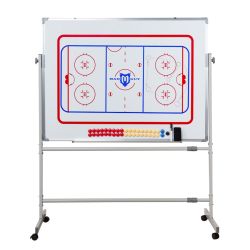 Доска тактическая хоккейная на колесах MAD GUY 90х120 см Доска тактическая хоккейная на колесах MAD GUY 90х120 см