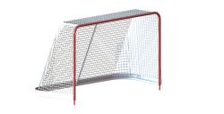 Ворота хоккейные профессиональные (с сеткой d=5 мм, яч.40х40, фиксаторами, отбойниками) СТ-14