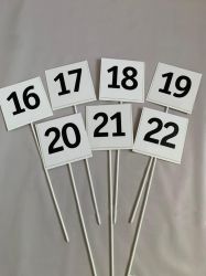 Указатели метража разметки для толкания ядра (14 шт.)