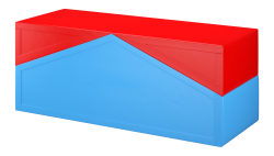 Мягкий модуль "Прямоугольник" (3 элемента)