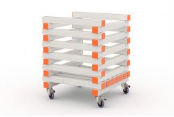 Корзина для детского акваинвентаря 57x57x60см