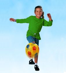 Мяч для игры в помещениях (на резинке)