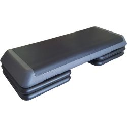 Степ-платформа обрезиненная Профи, 3-х уровневая