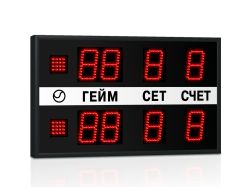 Табло для большого тенниса 650х400 мм ER2 3.0 Кд