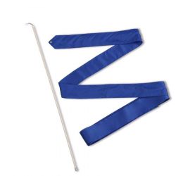 Лента гимнастическая с палочкой 6 м (васильковый)