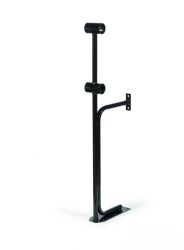 Кронштейн для хореографического (балетного) станка напольный пристенный двухрядный (черный)