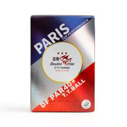 Мяч для настольного тенниса DOUBLE FISH Paris 2024 Olympic Games 3*** ITTF Approved (6 шт.) Мяч для настольного тенниса DOUBLE FISH Paris 2024 Olympic Games 3*** ITTF Approved (6 шт.)