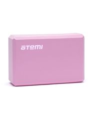 Блок для йоги ATEMI AYB01 225х145х75 см розовый