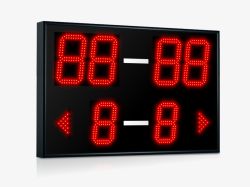 Табло для настольного тенниса 850х570 мм R 0.5 Кд