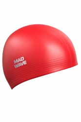 Шапочка для плавания MADWAVE SOLID SOFT (латекс) красный Шапочка для плавания MADWAVE SOLID SOFT (латекс) красный