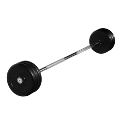 Штанга неразборная 35кг черная MB Barbell MB-BarMW-B35