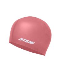 Шапочка для плавания ATEMI Kids Silicone Cap красный