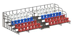 Трибуна сборно-разборная 5-ти рядная на 72 места СТ-417
