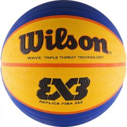 Мяч баскетбольный WILSON FIBA3x3 Replica №6 (резина) Мяч баскетбольный WILSON FIBA3x3 Replica №6 (резина)