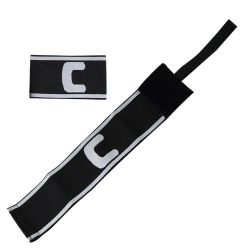 Капитанская повязка TORRES SS11002-02 (нейлон) черно-белый