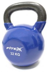 Гиря в виниловой оболочке FITEX PRO FTX2201 (10-32 кг) 32 кг