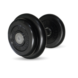 Гантель с вращающейся ручкой ПРОФИ (3,5-26 кг) MB Barbell MB-FdbM-B 8,5 кг