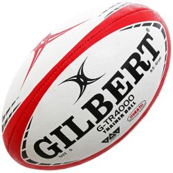 Мяч для регби GILBERT G-TR4000 №5 (резина) бело-красно-черный Мяч для регби GILBERT G-TR4000 №5 (резина) бело-красно-черный