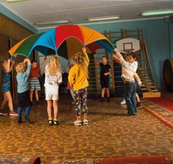 Парашют-гигант с ручками d=2,5м