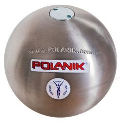 Ядро для толкания соревновательное POLANIK PK (нержавеющая сталь) 4 кг, d=100 мм