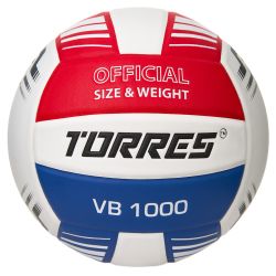 Мяч волейбольный TORRES VB 1000 V32415 №5 (микрофибра) Мяч волейбольный TORRES VB 1000 V32415 №5 (микрофибра)