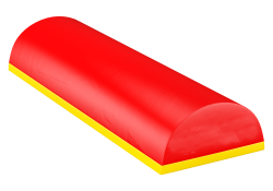 Мягкий модуль "Полумесяц" 150х60х30 см Мягкий модуль "Полумесяц" 150х60х30 см