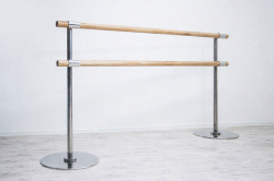 Мобильный двухрядный хореографический (балетный) станок "Элегант"