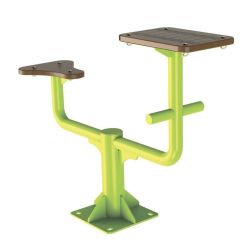 Уличный тренажер Растяжка сидя с мерной шкалой ZAVODSPORTA Fix-1703