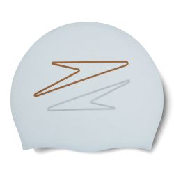 Шапочка для плавания SPEEDO Slogan Print Cap белый