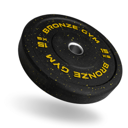 Диск бамперный 15 кг, d=51 мм BRONZE GYM BG-BMP-15