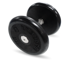 Гантель с невращающейся ручкой КЛАССИК (6-10 кг) MB Barbell MB-FdbEM-BN 9 кг
