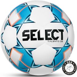 Мяч футбольный SELECT Talento DB V22 №5 (ПУ) бело-сине-оранжевый Мяч футбольный SELECT Talento DB V22 №5 (ПУ) бело-сине-оранжевый