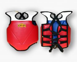 Жилет защитный для тхэквондо и таэквондо (иск.кожа) S