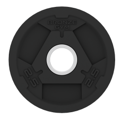 Диск олимпийский обрезиненный BRONZE GYM BGPLR 2,5 кг