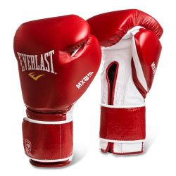 Перчатки боксерские на липучке EVERLAST MX Training 12oz (красный) Перчатки боксерские на липучке EVERLAST MX Training 12oz (красный)