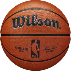 Мяч баскетбольный WILSON NBA Authentic №7 (резина) Мяч баскетбольный WILSON NBA Authentic №7 (резина)