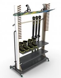 Тележка для салона проката 2265х1650х670 мм