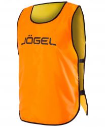Манишка двухсторонняя Jogel Reversible Bib (оранжевый/лаймовый) детская Манишка двухсторонняя Jogel Reversible Bib (оранжевый/лаймовый) детская