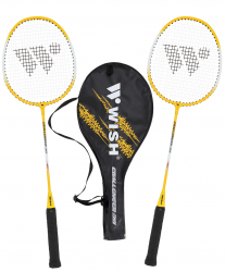 Набор для бадминтона WISH Challenger 311K (2 ракетки) желтый