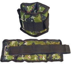 Утяжелители универсальные камуфляж (нейлон) 2х0,5 кг