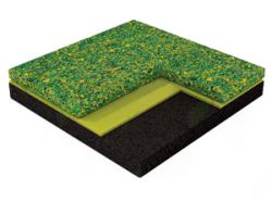 Резиновое покрытие СПОРТ-ЭКСПЕРТ 15 мм (2 слоя)