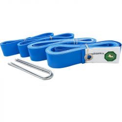 Разметка для пляжного волейбола "EL LEON DE ORO" 8х16 м (синяя)