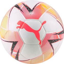 Мяч футзальный PUMA Futsal 1 №4 FIFA Quality Pro (ПУ) бело-розовый Мяч футзальный PUMA Futsal 1 №4 FIFA Quality Pro (ПУ) бело-розовый