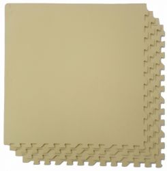 Мягкий пол универсальный 1,2х1,2 м (модуль 0,6x0,6 м) бежевый