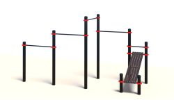 Уличный спортивный комплекс Воркаут ТС-12