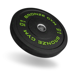 Диск бамперный 10 кг, d=51 мм BRONZE GYM BG-BMP-10