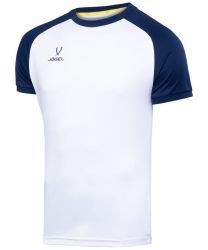 Футболка игровая Jogel CAMP Reglan Jersey белый/темно-синий