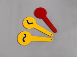 Набор табличек для судей спортивной ходьбы